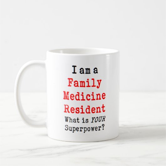 Mug résident en médecine familiale (Gauche)