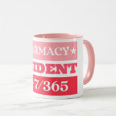 Mug Résident en pharmacie (Devant droit)