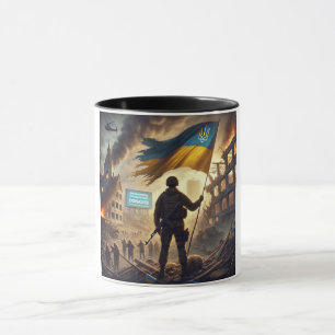 Mug Résilience au milieu des ruines de la guerre