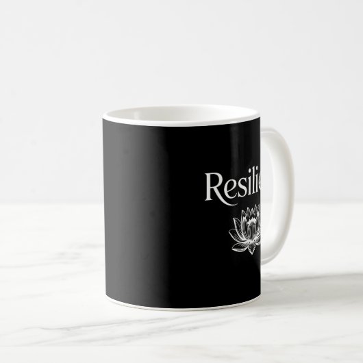 Mug Resilient Mental Strength Self-esteem Motivation R (Devant droit)