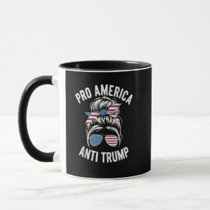 Mug Résistance au drapeau américain anti-Trump