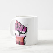Mug Résistance lesbienne (Devant gauche)