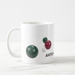 Mug Résistance moderne réaliste Bocce Balls personna