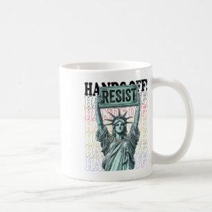 Mug Résiste Statue De La Liberté Mains Hors Prot