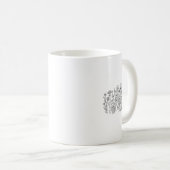 Mug Résiste subtilement Fleur Botanique Protestation L (Devant droit)