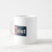Mug Résister à 47 éléments de tableau périodique anti- (Devant gauche)