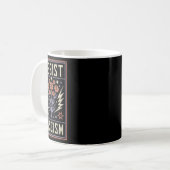 Mug Résister à la protestation contre le fascisme Trum (Devant gauche)