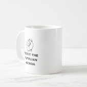 Mug Résister À L'Agenda Républicain (Devant gauche)
