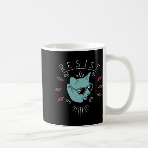 Mug Résister à Trump Cat Anti Trump Manifestation anti