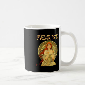 Mug Résister Art Nouveau Mucha Anti-trump Femmes Fémin