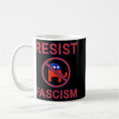 Mug Résister au fascisme Haut (Gauche)
