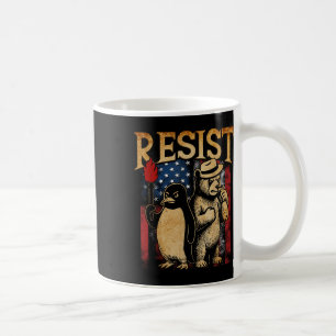 Mug Résister Aux Pingouins Et Ours Résister À La Manif