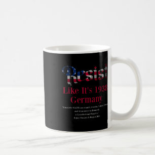 Mug Résister Citation Pritker Allemagne 1938 Rejeter l