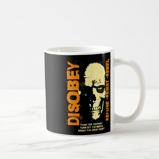 Mug Résistez À La Grande Réinitialisation Anti Globyli (Droite)