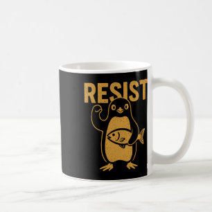 Mug Résistez À La Manifestation Des Penguins Rebelles