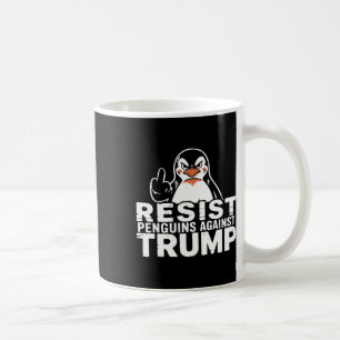 Mug Résistez Aux Penguins Contre Trump Tarifs Douanier