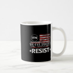 Mug Résistez Trump Manifestation Anti Politique Drapea