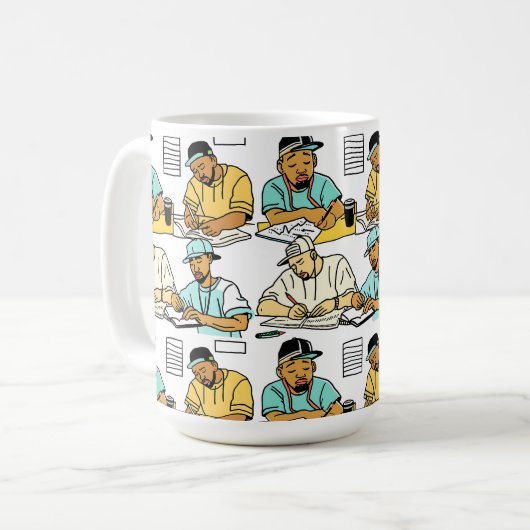 Mug Résolution inébranlable (Devant gauche)