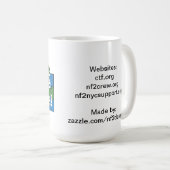 Mug Résolvez le puzzle de N-F (Devant droit)