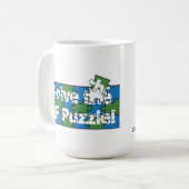 Mug Résolvez le puzzle de N-F (Devant gauche)