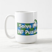 Mug Résolvez le puzzle de N-F (Gauche)