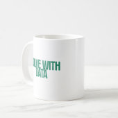 Mug Résoudre avec les données | Résolution analytique (Devant gauche)