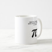 Mug Résoudre les problèmes un angle Pi à la fois (Devant droit)
