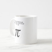 Mug Résoudre les problèmes un angle Pi à la fois (Devant gauche)