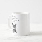 Mug Résoudre les problèmes une équation à la fois (Devant gauche)