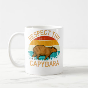 Mug Respect de la faune animale Le Capybara