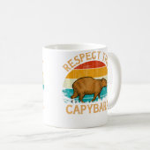 Mug Respect de la faune animale Le capybara (Devant droit)