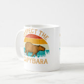 Mug Respect de la faune animale Le capybara (Devant gauche)