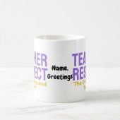 Mug Respect des enseignants La seule matière requise É (Centre)