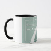 Mug Respect et Care - Un mug avec un message (Gauche)
