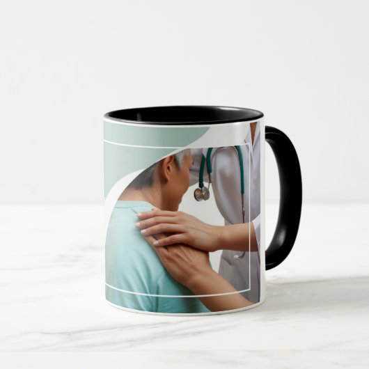 Mug Respect et Care - Un mug avec un message (Devant droit)
