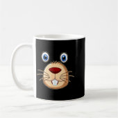 Mug Respect The Groundhog Day Funny Groundhog Face (Gauche)