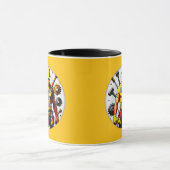 Mug Respect the Hustle Construction Worker Design – La (Centre)