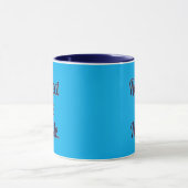 Mug Respect the Hustle Script Design – Motivational Wo (Centre)