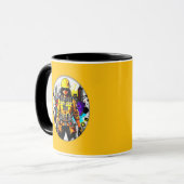 Mug Respect the Hustle Worker Illustration – Industria (Devant gauche)