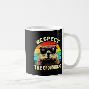 Mug Respecter l'amoureux du marmotte Vintage animal te