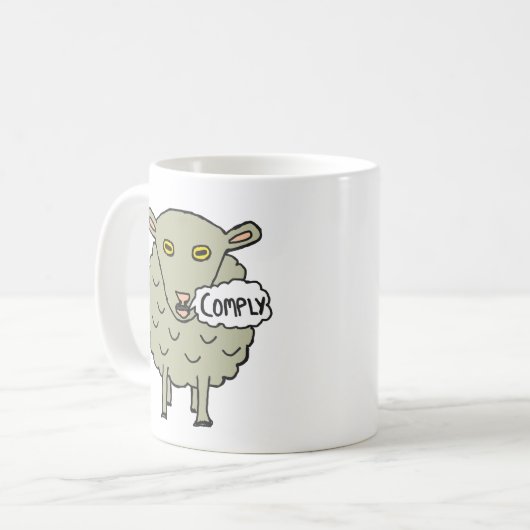 Mug Respecter le mouton (Devant gauche)