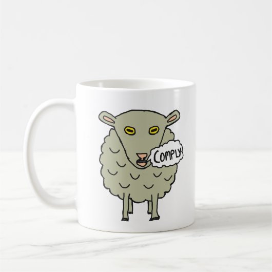 Mug Respecter le mouton (Gauche)
