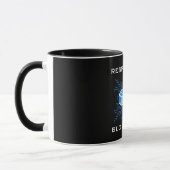Mug Respecter Le Texte Personnalisé Blockchain  (Gauche)