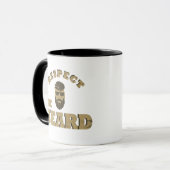 Mug Respectez la barbe, de drôles paroles barrées (Devant gauche)