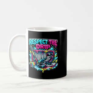 Mug Respectez La Glace De Hockey Crème Glacée Pastel J