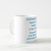 Mug Respectez la presse (Devant gauche)