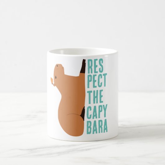 Mug Respectez le capybara (Centre)