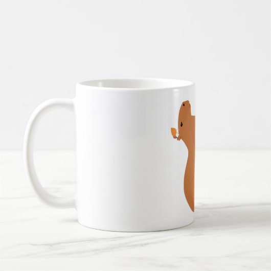 Mug Respectez le capybara (Gauche)
