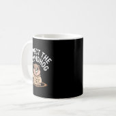 Mug Respectez Le Marmotte Drôle 67 Mème Six Sept Grou (Devant gauche)