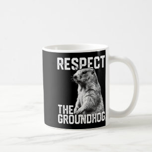 Mug Respectez le marmotte drôle journée de la marmotte